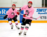 Saanich Braves vs Victoria, "Pink in the Rink", November 26, 2010
