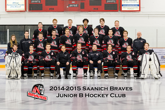 2014-2015 Saanich Braves Junior B Hockey Club