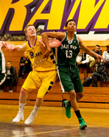 Mount Doug Rams vs Oak Bay Bays, Jan. 17, 2013