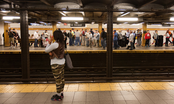 Subway Platform VI, New York City