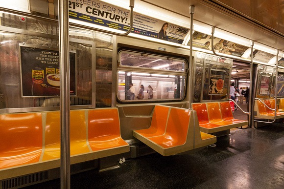 Subway Car, New York City