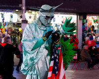 Statue of Liberty, Times Square, New York City