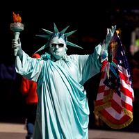 Statue of Liberty? Times Square, New York City