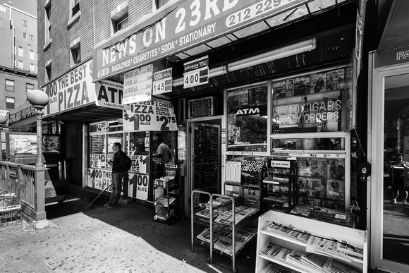 Shops on 23rd St., New York City