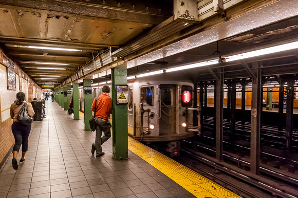 Subway Platform XI, New York City