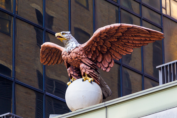 Eagle Sculpture, Midtown, New York City