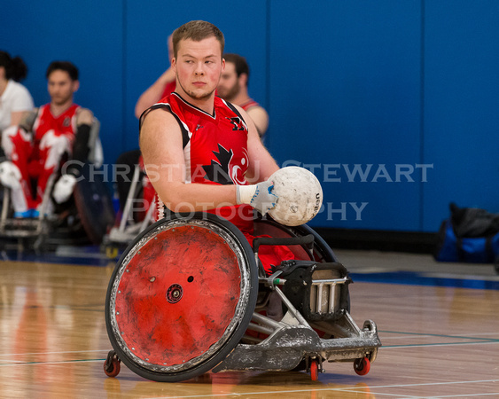 2015 Canadian National Wheelchair Rugby Team