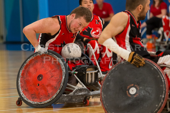 2015 Canadian National Wheelchair Rugby Team