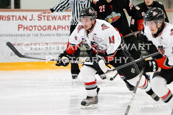 2011-2012 Saanich Braves Junior B Hockey club