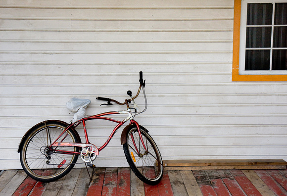 Bicycle Detail, Skagway