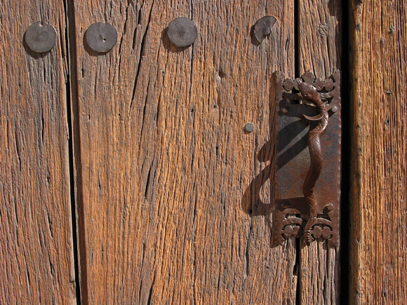 Door Detail, Mission San Xavier del Bac, Tucson
