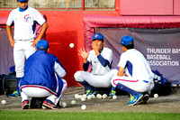 Team Chinese-Taipei and Team Japan Practice, Aug. 31