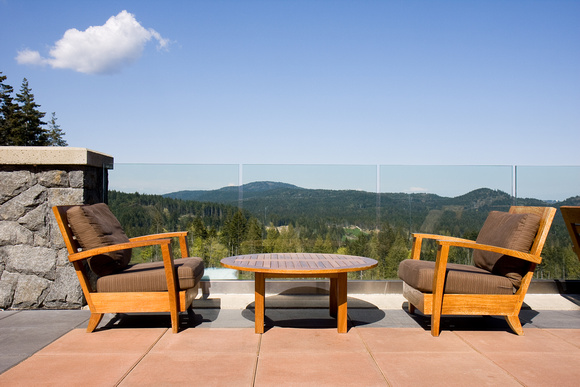Outdoor Lounge, Bear Mountain Resort