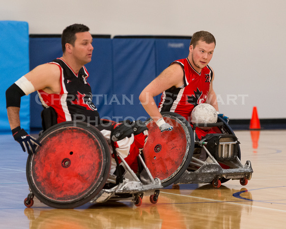 2015 Canadian National Wheelchair Rugby Team