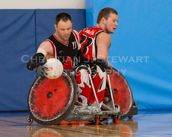 2015 Canadian National Wheelchair Rugby Team