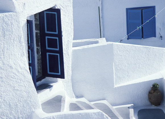 Open Door, Santorini, Greece