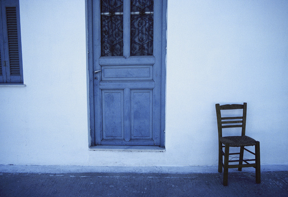 Blue Door, Chair, Naxos