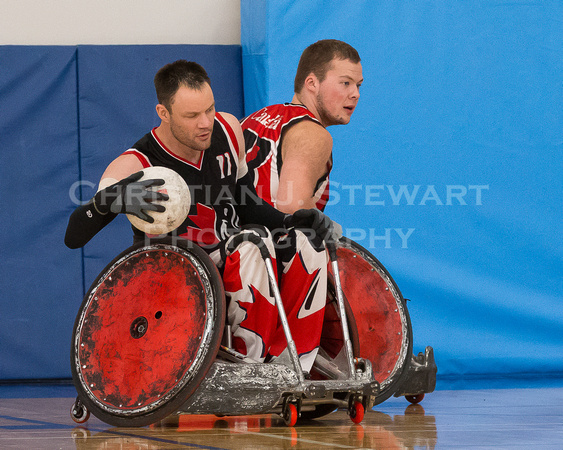 2015 Canadian National Wheelchair Rugby Team