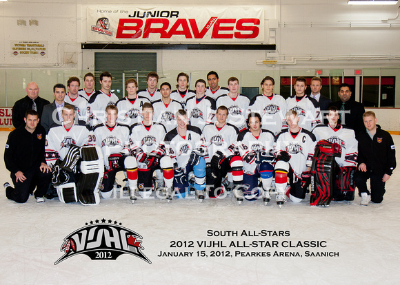 2011-2012 Saanich Braves Junior B Hockey club