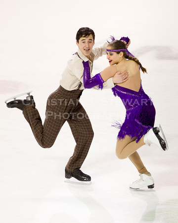 Pilar and Leonardo Figure Skating Demonstration