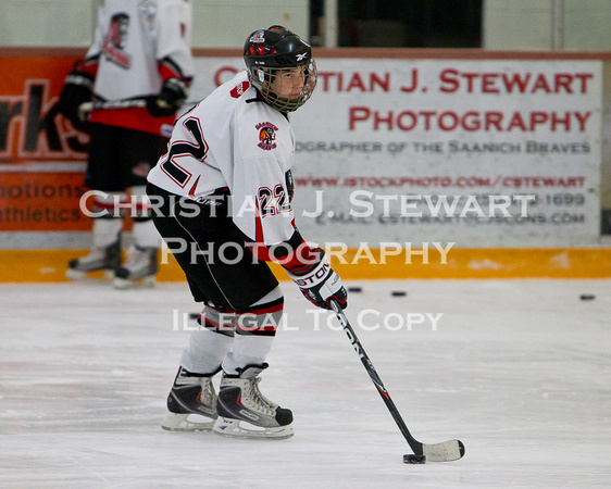 2011-2012 Saanich Braves Junior B Hockey club