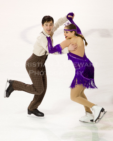 Pilar and Leonardo Figure Skating Demonstration