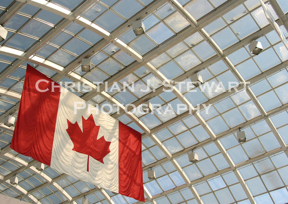 Canada Flag, Edmonton, Alberta