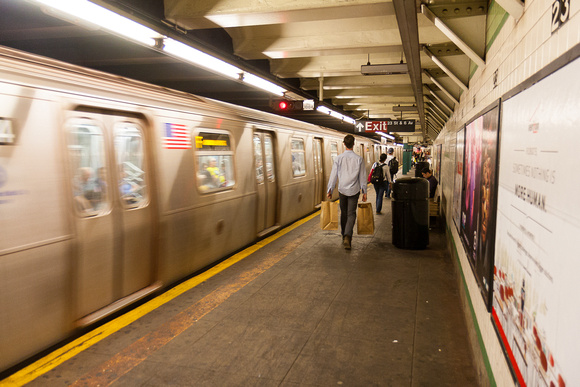 Subway Platform VIII, New York City