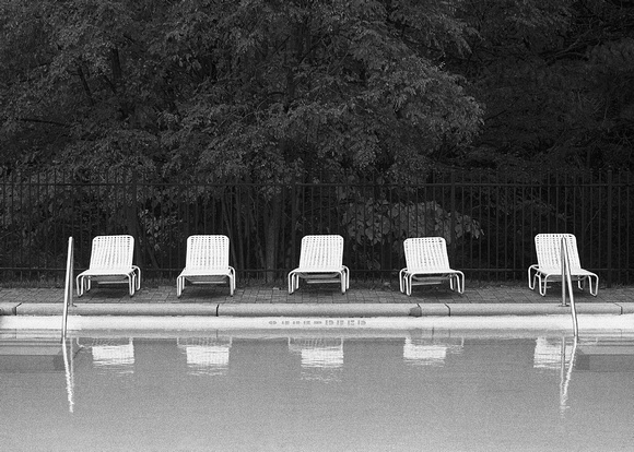 Poolside Chairs, Geneva, New York